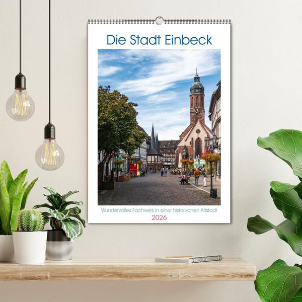 Produktbild: Die Stadt Einbeck (Wandkalender 2026 DIN A2 hoch), CALVENDO Monatskalender