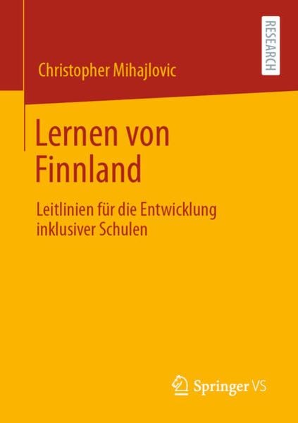 Lernen von Finnland, Taschenbuch von Christopher Mihajlovic, Springer Fachmedien Wiesbaden GmbH, 9783658339555