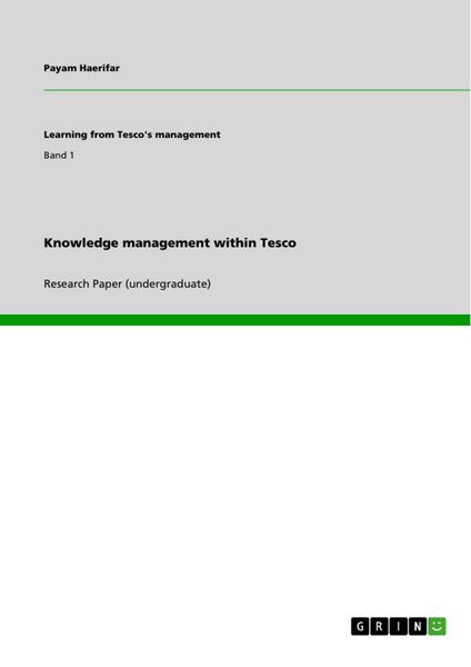 Produktbild: Knowledge management within Tesco