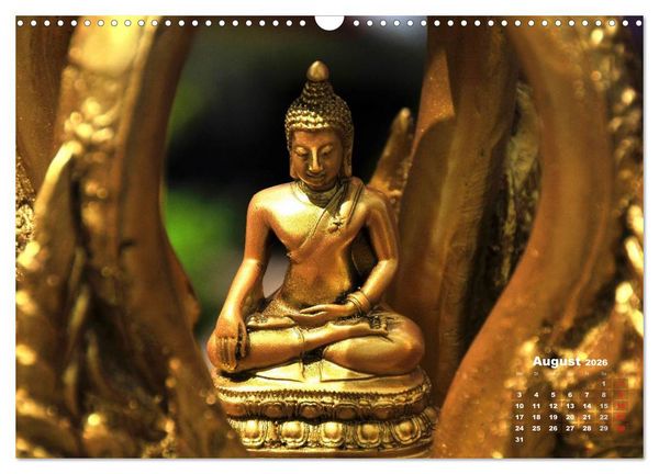 Produktbild: Thailands Buddhas (Wandkalender 2026 DIN A3 quer), CALVENDO Monatskalender