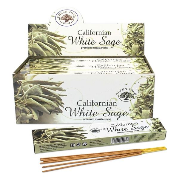 Produktbild: R&auml;ucherst&auml;bchen Green Tree "White Sage" 15gr.