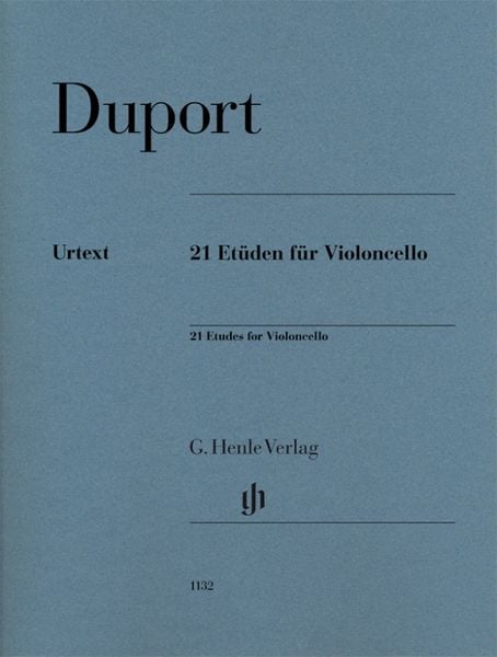 Produktbild: Jean-Louis Duport - 21 Et&uuml;den f&uuml;r Violoncello