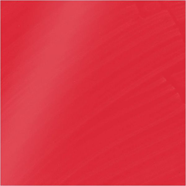 Produktbild: Creativ Company Acrylfarbe, Mattgl&auml;nzend, Halbtransparent, Prim&auml;rrot, 500 ml/ 1 Fl.