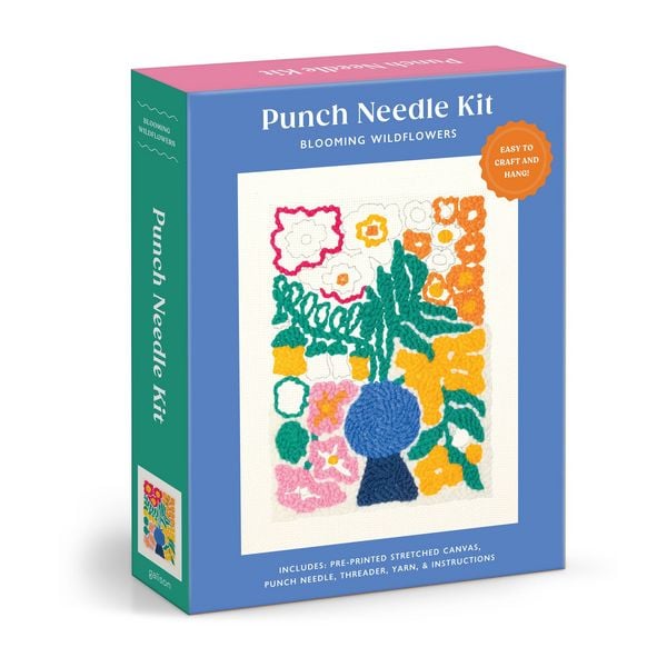Produktbild: Blooming Wildflowers Punch Needle Kit
