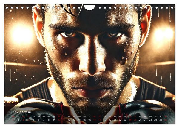 Produktbild: MMA - Mixed Martial Arts France (Calendrier mural 2026 DIN A4 vertical), CALVENDO calendrier mensuel