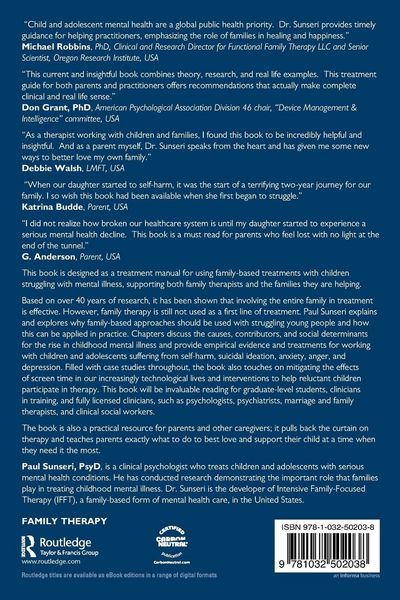 Produktbild: Family-Focused Treatment for Child and Adolescent Mental Health