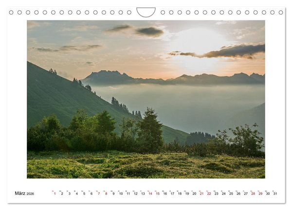 Produktbild: Naturwunder Bergwelt Fellhorn und H&ouml;rnergruppe (Wandkalender 2026 DIN A4 quer), CALVENDO Monatskalender