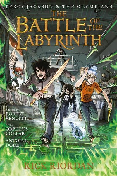 Produktbild: Percy Jackson and the Olympians: Battle of the Labyrinth: The Graphic Novel, The-Percy Jackson and the Olympians