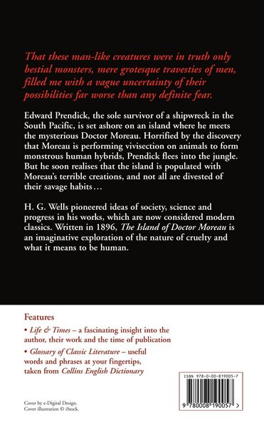 Produktbild: The Island of Doctor Moreau