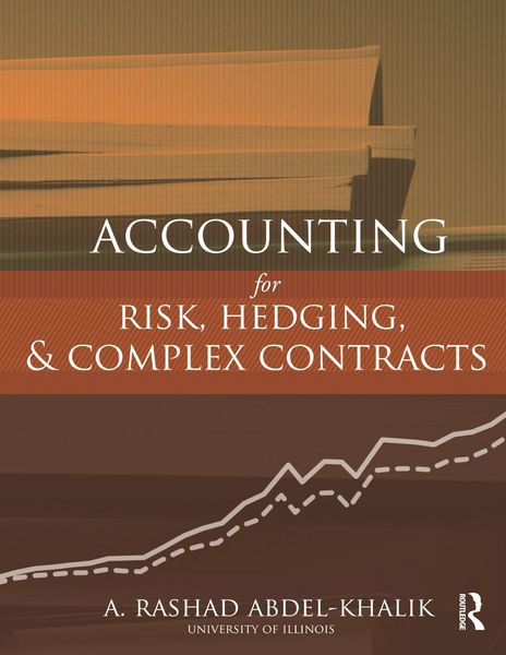 Produktbild: Accounting for Risk, Hedging and Complex Contracts