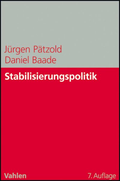 Produktbild: Stabilisierungspolitik