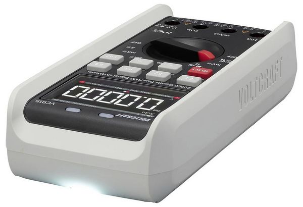 Produktbild: VOLTCRAFT VC915 Industrie-Multimeter TRMS LoZ CAT III 1000 V, CAT IV 1000 V Bluetooth&reg; integrierte Magnethalterung transflektives Display