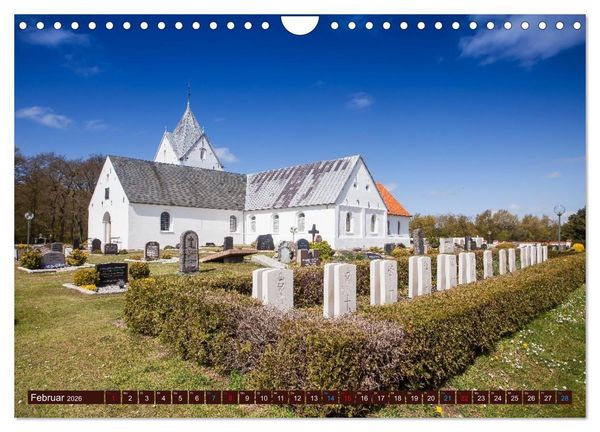 Produktbild: D&auml;nemark - J&uuml;tland & Kopenhagen, Impressionen aus dem hohen Norden (Wandkalender 2026 DIN A4 quer), CALVENDO Monatskalender