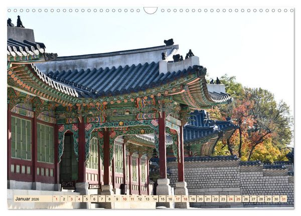 Produktbild: S&uuml;dkoreas Herbstf&auml;rbung (Wandkalender 2026 DIN A3 quer), CALVENDO Monatskalender