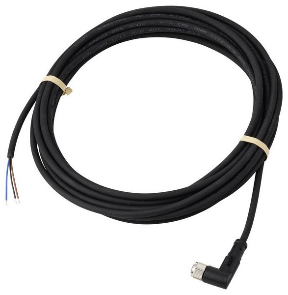 Produktbild: TRU COMPONENTS TC-13751820 Anschlussleitung M8 x 1 Buchse, gewinkelt 10 m Polzahl Sensoren: 3 1 St.