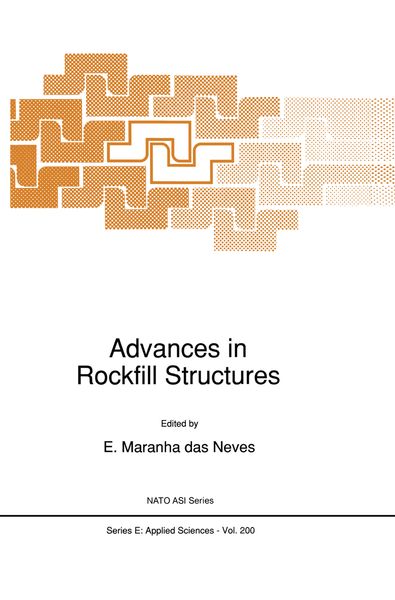 Produktbild: Advances in Rockfill Structures