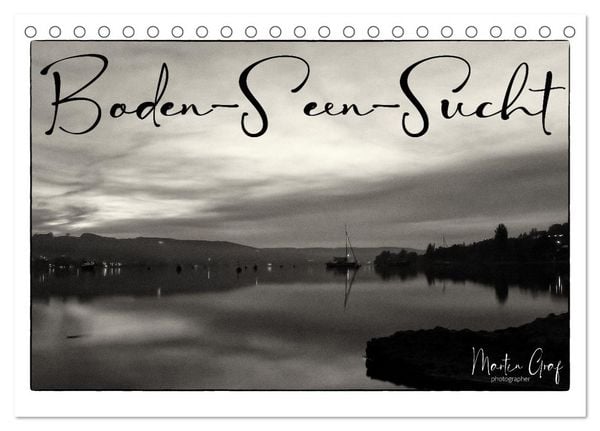 Produktbild: Boden-Seen-Sucht (Tischkalender 2026 DIN A5 quer), CALVENDO Monatskalender