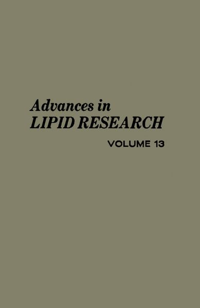 Produktbild: Advances in Lipid Research