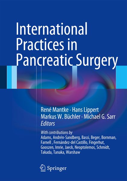 Produktbild: International Practices in Pancreatic Surgery