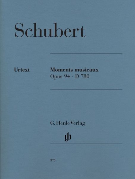 Produktbild: Franz Schubert - Moments musicaux op. 94 D 780