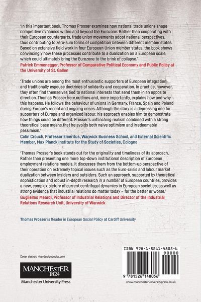 Produktbild: European labour movements in crisis