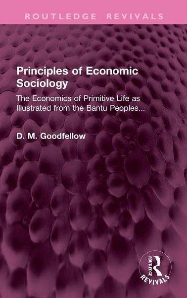 Produktbild: Principles of Economic Sociology