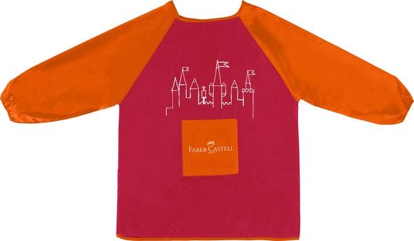 Produktbild: Malsch&uuml;rze f&uuml;r Kinder Farbe rot/orange