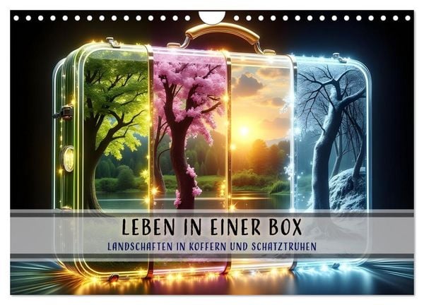 Leben in einer Box (Wandkalender 2026 DIN A4 quer), CALVENDO Monatskalender