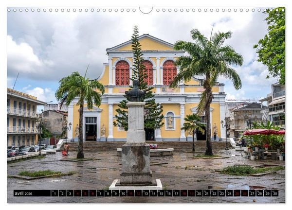 Produktbild: Guadeloupe (Calendrier mural 2026 DIN A3 vertical), CALVENDO calendrier mensuel