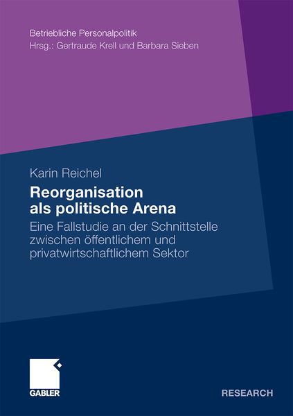 Produktbild: Reorganisation als politische Arena