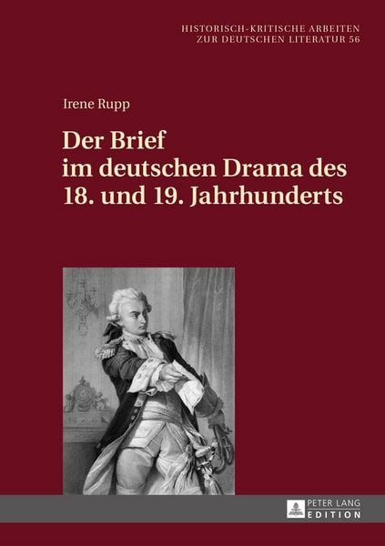 Produktbild: Der Brief im deutschen Drama des 18. und 19. Jahrhunderts