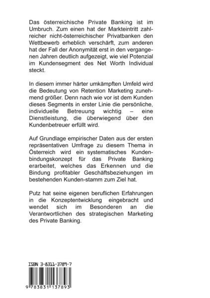 Produktbild: Retention Marketing im Private Banking