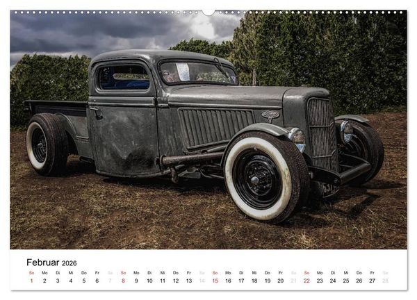 Produktbild: Custom Cars - M&auml;nnertr&auml;ume werden wahr (Wandkalender 2026 DIN A2 quer), CALVENDO Monatskalender
