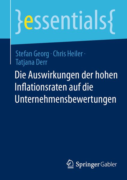 Produktbild: Die Auswirkungen der hohen Inflationsraten auf die Unternehmensbewertungen