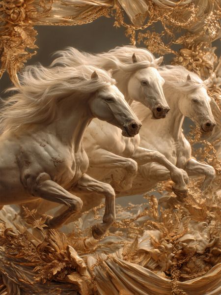 Produktbild: CALVENDO Puzzle Ein Motiv aus dem Kalender Edle Pferde | 1000 Teile Lege-Gr&ouml;&szlig;e 64x48cm Foto-Puzzle f&uuml;r gl&uuml;ckliche Stunden