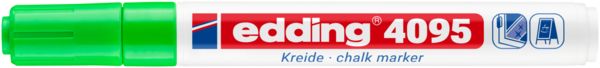 Produktbild: Edding 4095 4-4095011 Kreidemarker Hellgr&uuml;n 4 mm, 15mm