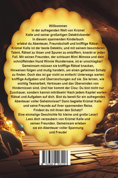 Produktbild: Die geheimnisvolle Schatzsuche - Ein Fall f&uuml;r Kr&uuml;mel Kalle und die Keksbande