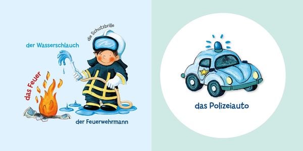 Produktbild: Baby Pixi (unkaputtbar) 95: HABA Erste Wörter: Einsatzfahrzeuge