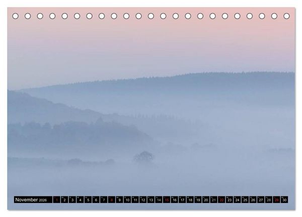 Produktbild: Ein neuer Tag beginnt (Tischkalender 2026 DIN A5 quer), CALVENDO Monatskalender