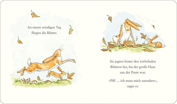 Produktbild: Wei&szlig;t du eigentlich, wie lieb ich dich hab? ... wenn die bunten Bl&auml;tter fliegen