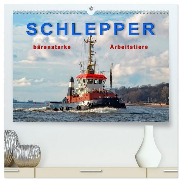 Produktbild: Schlepper - b&auml;renstarke Arbeitstiere (hochwertiger Premium Wandkalender 2026 DIN A2 quer), Kunstdruck in Hochglanz