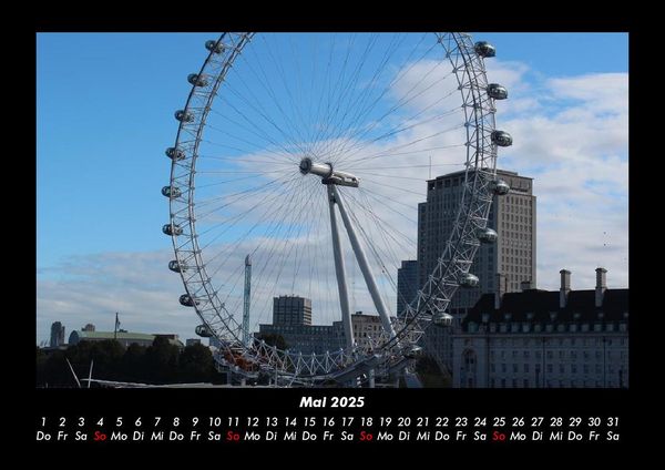 Produktbild: London - Impressionen 2025 Fotokalender DIN A3