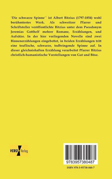 Die schwarze Spinne