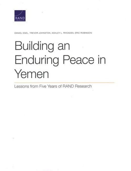 Produktbild: Building an Enduring Peace in Yemen