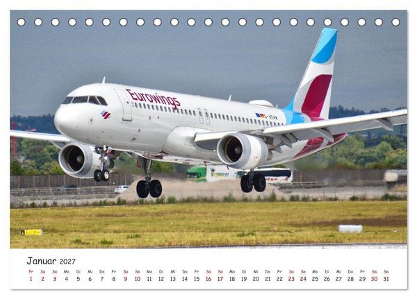 Produktbild: Besondere Flugzeugtypen (Tischkalender 2027 DIN A5 quer), CALVENDO Monatskalender