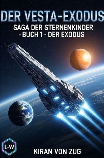 Produktbild: Der Vesta-Exodus - Die Saga der Sternenkinder