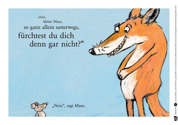 Produktbild: Nein hei&szlig;t Nein, sagt die Maus. Kamishibai Bildkartenset
