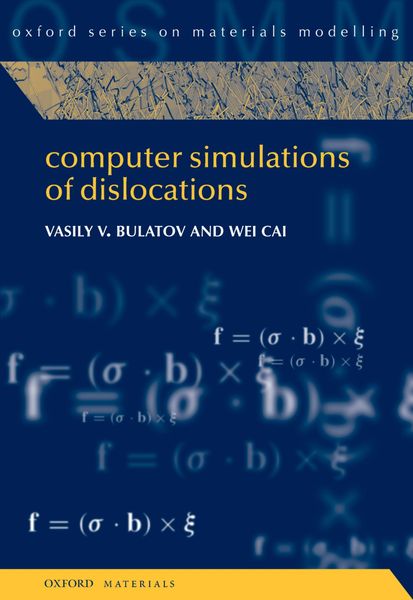 Produktbild: Computer Simulations of Dislocations