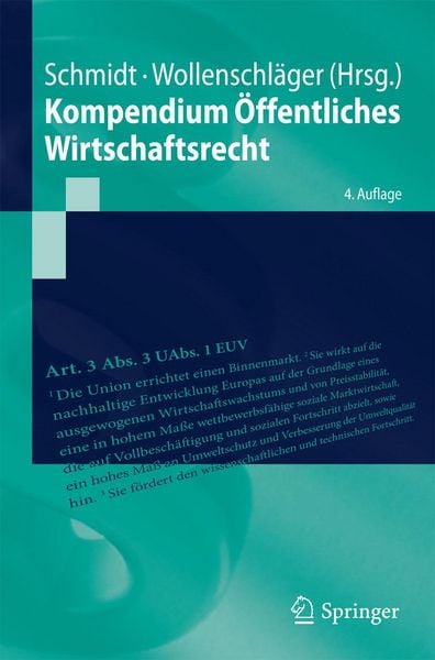 Produktbild: Kompendium &Ouml;ffentliches Wirtschaftsrecht