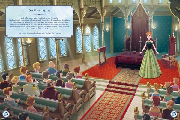 Produktbild: Disney Die Eisk&ouml;nigin: Mein zauberhaftes Bastelbuch - Bastelspa&szlig; und Ausmalbilder!